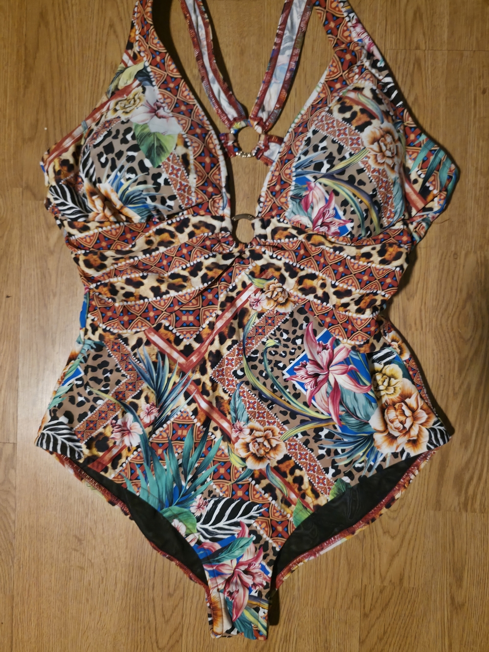 Venus Barbados One-Piece Swimsuit in the "Jungle Beauty"